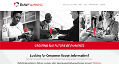 Desktop Screenshot of earlywarning.com